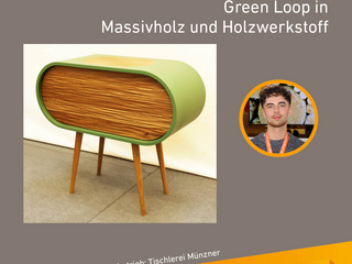 Die Gute Form 2025: Leopold Kleditzsch, Green Loop in Massivholz und Holzwerkstoff