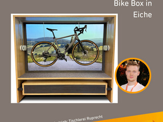 Die Gute Form 2025: Paul Ruprecht, Bike Box in Eiche 