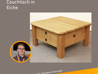 Die Gute Form 2025: Timon Eido Lange, Couchtisch in Eiche