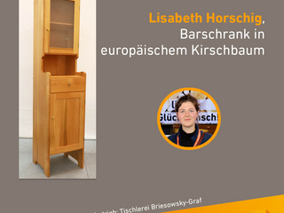Die Gute Form 2025: Lisabeth Horschig, Badschrank in europäischem Kirschbaum