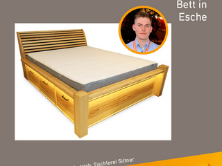 Die Gute Form 2025: Florian Hetze, Bett in Esche