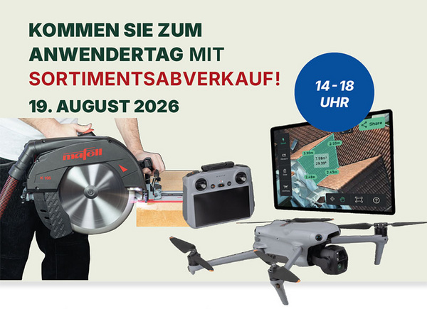Teaserbild: ANWENDERTAG der HD GmbH Holzbearbeitungstechnik Dresden - mit SORTIMENTSABVERKAUF