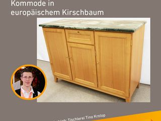 Die Gute Form 2025: Jonas Schuldt, Kommode in europäischem Kirschbaum 