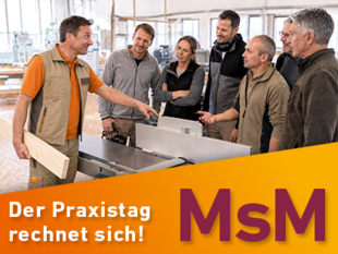 Grafik: Die MsM-Schulung - ein Praxistag, der sich rechnet!
