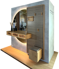 Der Sächsische Meisterpreis 2025 Platz 3: Thomas Viehweger, Infinity Wall in Eiche